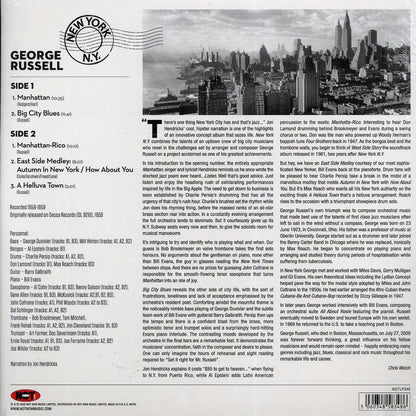 George Russell & His Orchestra - New York, NY (180g) (red vinyl) Vinyl Record