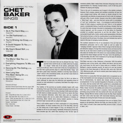 Chet Baker - It Could Happen To You (180g) (green vinyl) Vinyl Record