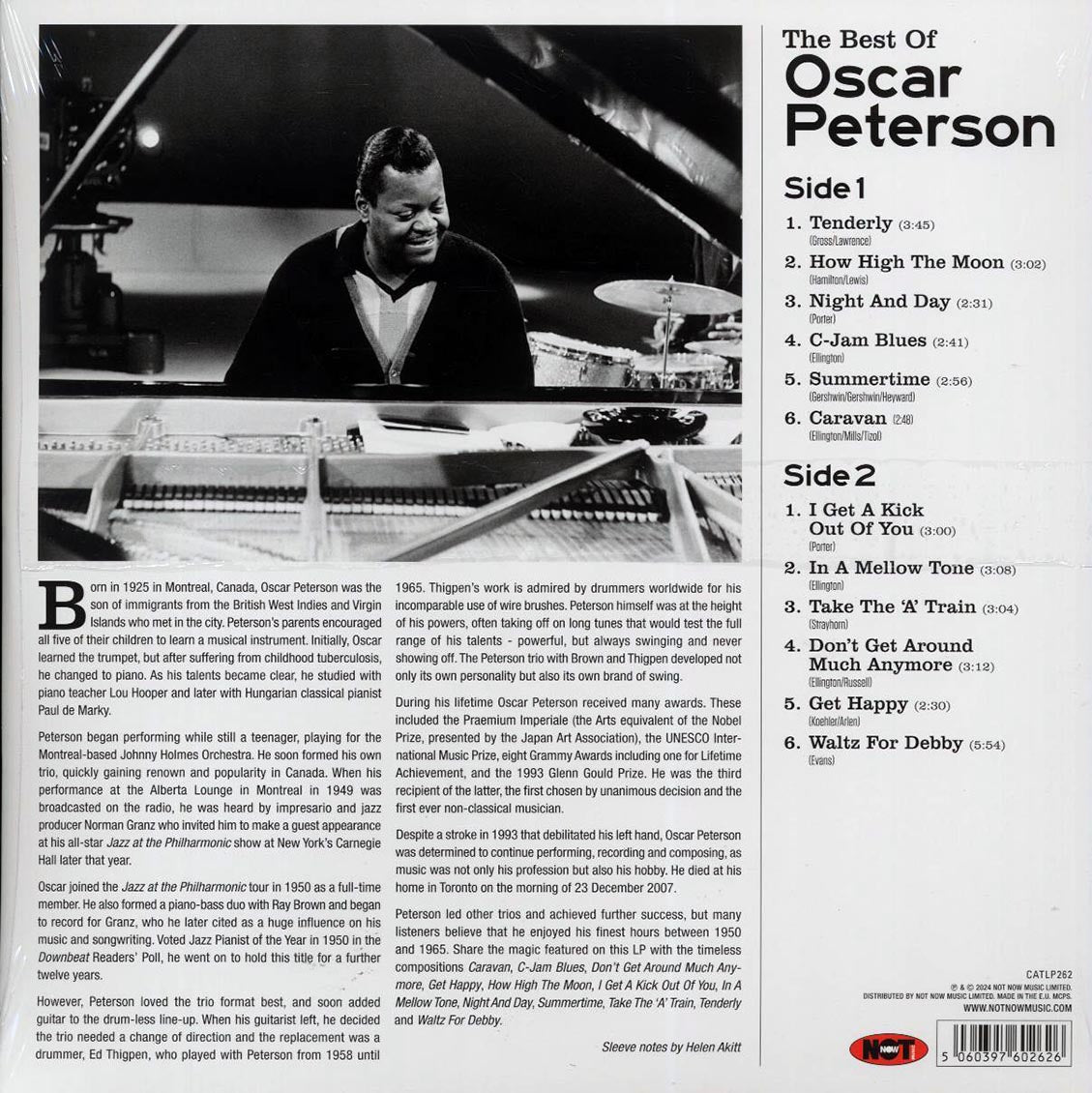 Oscar Peterson - The Best Of Oscar Peterson (180g) Vinyl Record