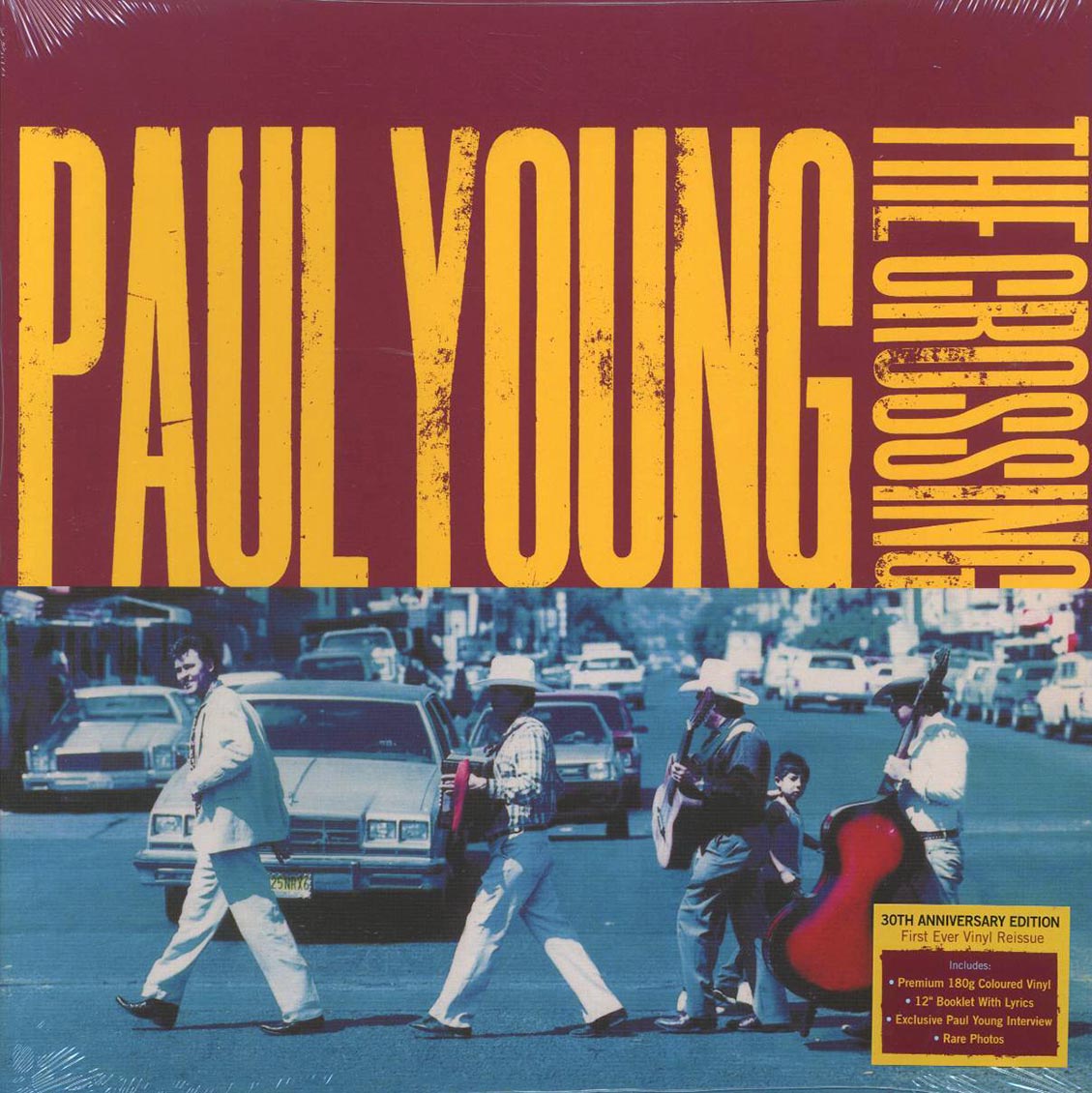 Paul Young - The Crossing (30th Anniv. Ed.) (180g) (turquoise vinyl) Vinyl Record