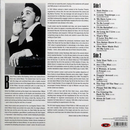 Jackie Wilson - Reet Petite: The Best Of Jackie Wilson (180g) Vinyl Record