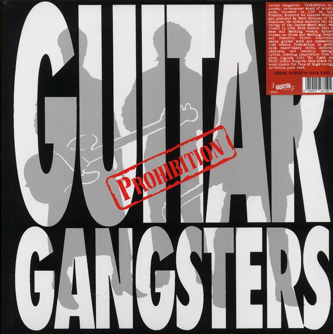 Guitar Gangsters - Prohibition (ltd. ed.) (silver vinyl) Vinyl Record