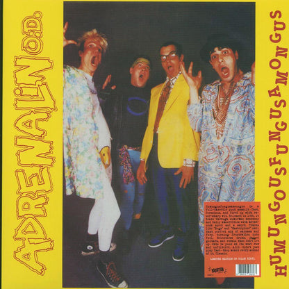 Adrenalin OD - Humungousfungusamongus (ltd. ed.) (red vinyl) Vinyl Record