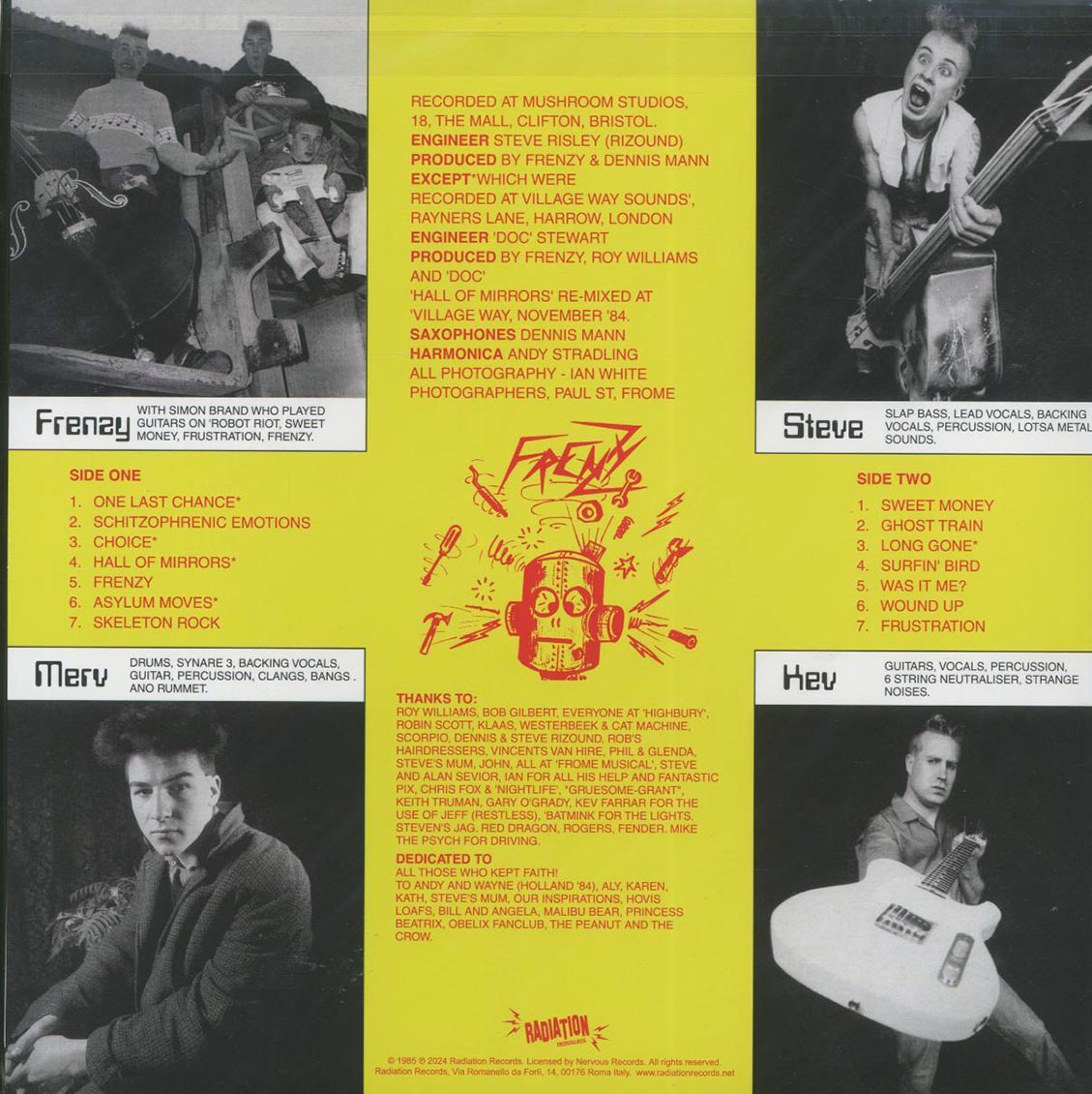 Frenzy - Hall Of Mirrors Vinyl Record