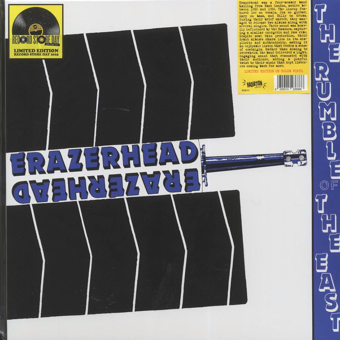 Erazerhead - The Rumble Of The East (RSD 2025) (blue vinyl) Vinyl Record