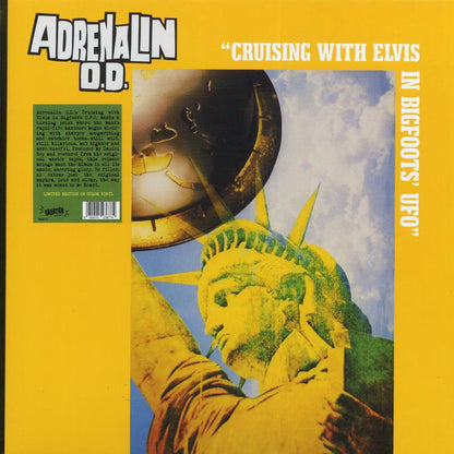 Adrenalin OD - Cruising With Elvis In Bigfoots' UFO (ltd. ed.) (yellow vinyl) Vinyl Record