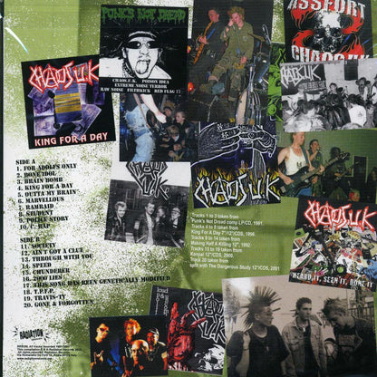 Chaos UK - Kings For A Day: The Vinyl Japan Years: 1991-2001 (ltd. ed.) (green vinyl) Vinyl Record