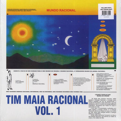 Tim Maia - Racional Volume 1 (ltd. 500 copies made) (yellow vinyl) Vinyl Record