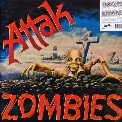 Attak - Zombies (ltd. 500 copies made) (green vinyl) Vinyl Record