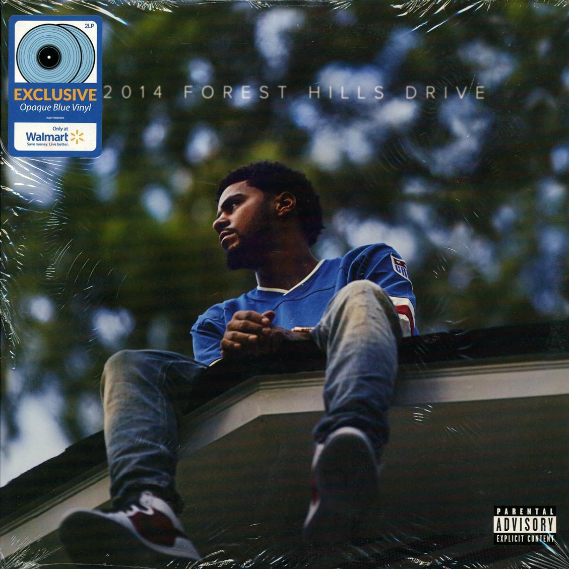 J Cole - 2014 Forest Hills Drive (ltd. ed.) (2xLP) (blue vinyl) Vinyl Record