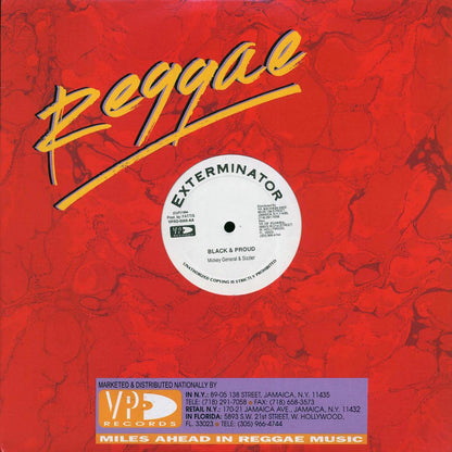Mikey General, Sizzla - Black & Proud  /  Wayne Wonder - Doing It My Way (rhythm: "Freedom Blues/Serious Time/MPLA") 12" Vinyl Record