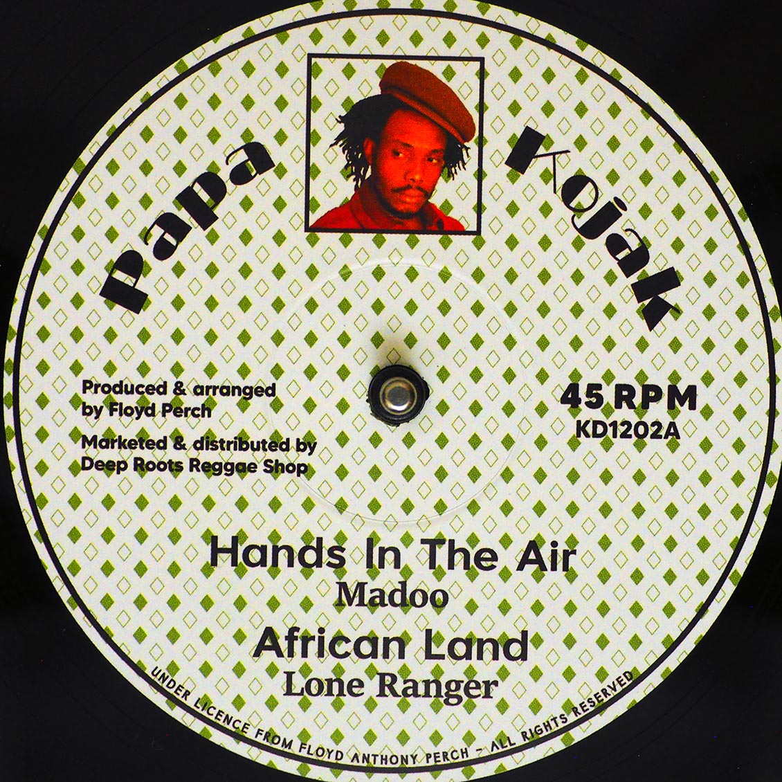 Madoo - Hands In The Air; Lone Ranger - African Land  /  Scientist - Land Of Rockers (rhythm: "Take 5") 12" Vinyl Record
