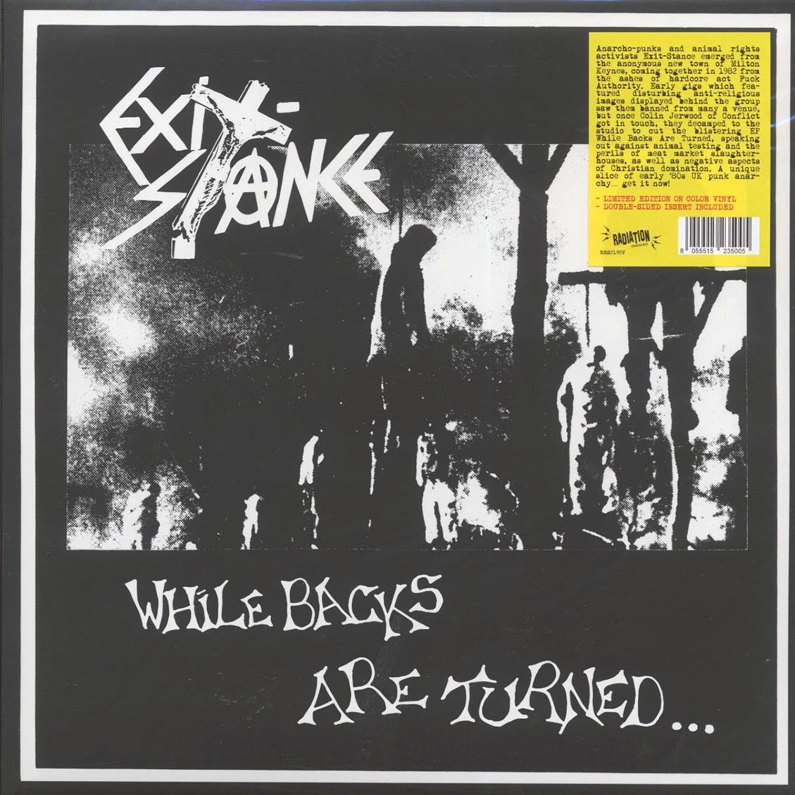 Exit-Stance - While Backs Are Turned  (white vinyl) Vinyl Record