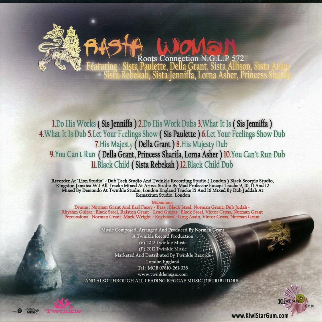 Aisha, Lorna Asher, Princesss Sharifa, Della Grant, Etc. - Rasta Woman Vinyl Record