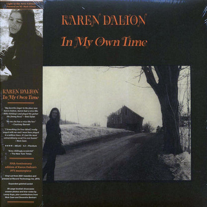 Karen Dalton - In My Own Time (50th Anniv. Ed.) (silver vinyl) (RTI press) Vinyl Record
