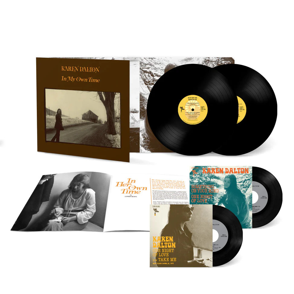 Karen Dalton - In My Own Time: 50th Anniversary Deluxe Edition (50th Anniv. Ed.) (+bonus tracks) (2xLP) (deluxe edition) (RTI press) (incl. 2 x bonus 45rpm records Vinyl Record