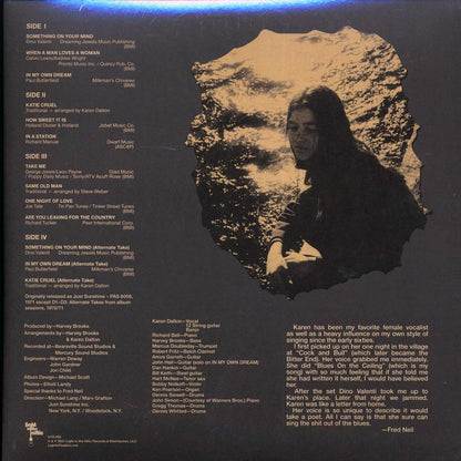 Karen Dalton - In My Own Time: 50th Anniversary Deluxe Edition (50th Anniv. Ed.) (+bonus tracks) (2xLP) (deluxe edition) (RTI press) (incl. 2 x bonus 45rpm records Vinyl Record