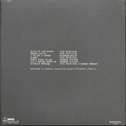 Rico Rodriguez, Hortense Ellis, Federal Singers, Herman Hersang - Unreleased Early Recordings: Shuffle Boogie 1960 (Japan press) Vinyl Record
