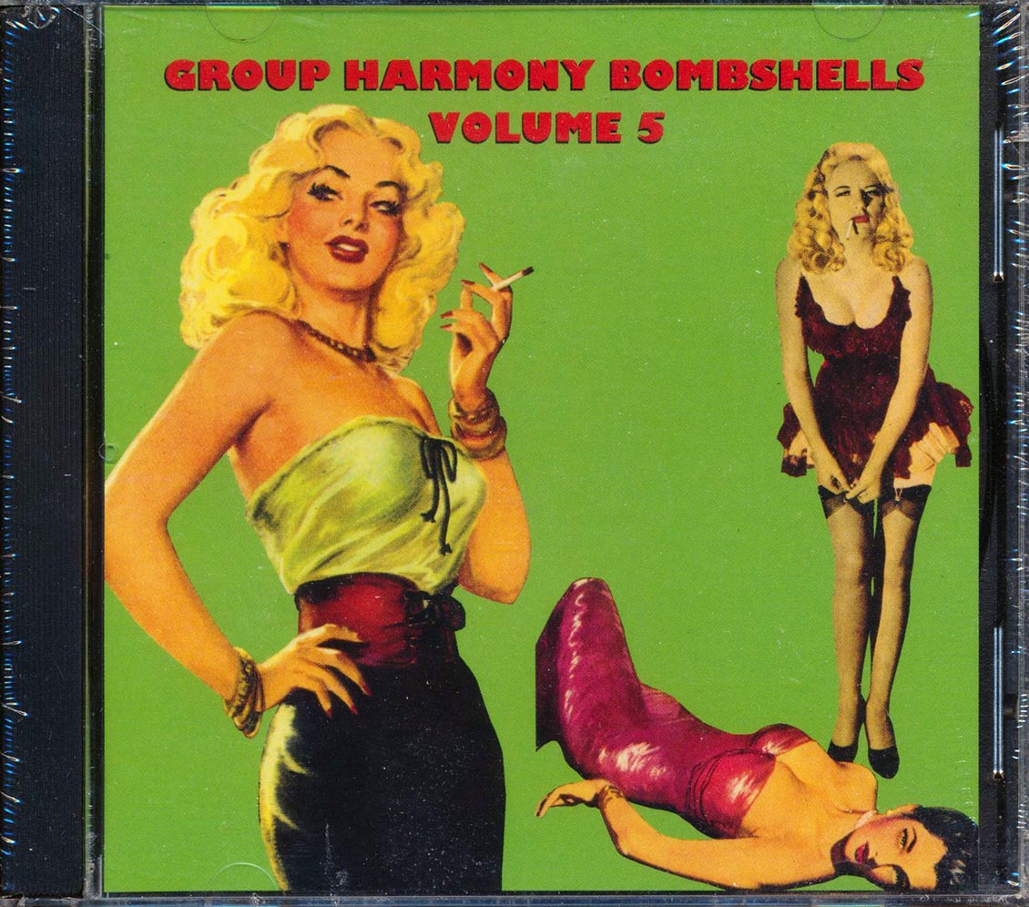 The El Tones, Tempos, The Gliders, Etc. - Group Harmony Bombshells Volume 5 (24 tracks) Music CD