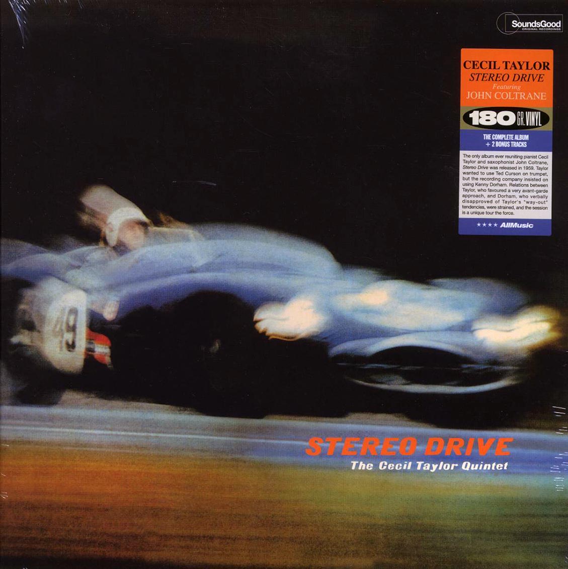 Cecil Taylor Quintet - Stereo Drive (+2 bonus tracks) (180g) Vinyl Record