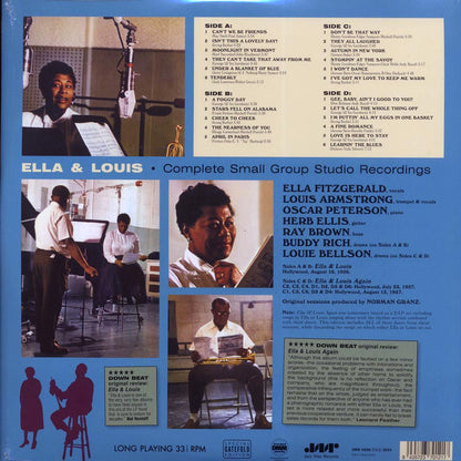 Ella Fitzgerald, Louis Armstrong - Complete Small Group Studio Recordings (2xLP) (180g) Vinyl Record