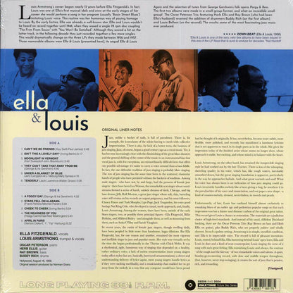 Ella Fitzgerald, Louis Armstrong - Ella & Louis (180g) (picture disc) Vinyl Record