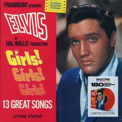 Elvis Presley - Girls! Girls! Girls! (180g) (red vinyl) (incl. 2 x bonus 45rpm records) Vinyl Record