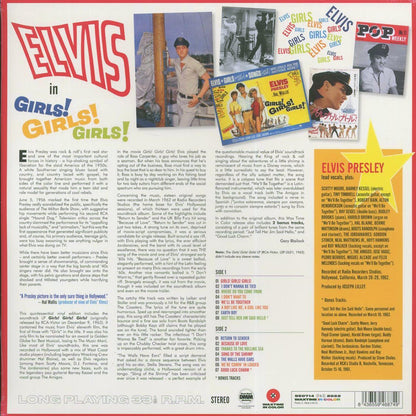 Elvis Presley - Girls! Girls! Girls! (180g) (red vinyl) (incl. 2 x bonus 45rpm records) Vinyl Record