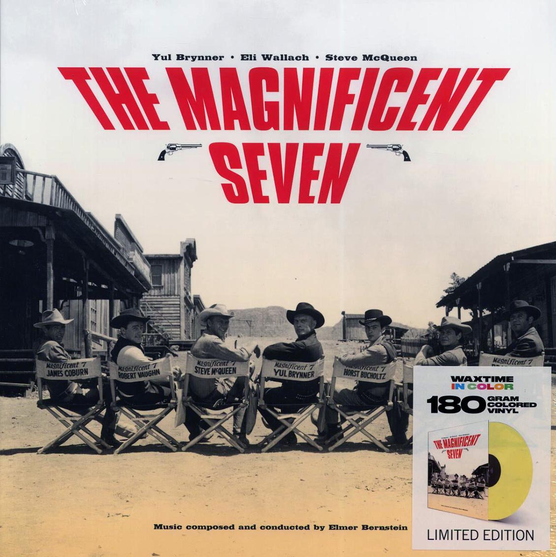 Elmer Bernstein - The Magnificent Seven (180g) (yellow vinyl) Vinyl Record