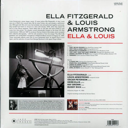 Ella Fitzgerald, Louis Armstrong - Ella & Louis (mono) (ltd. ed.) (180g) Vinyl Record
