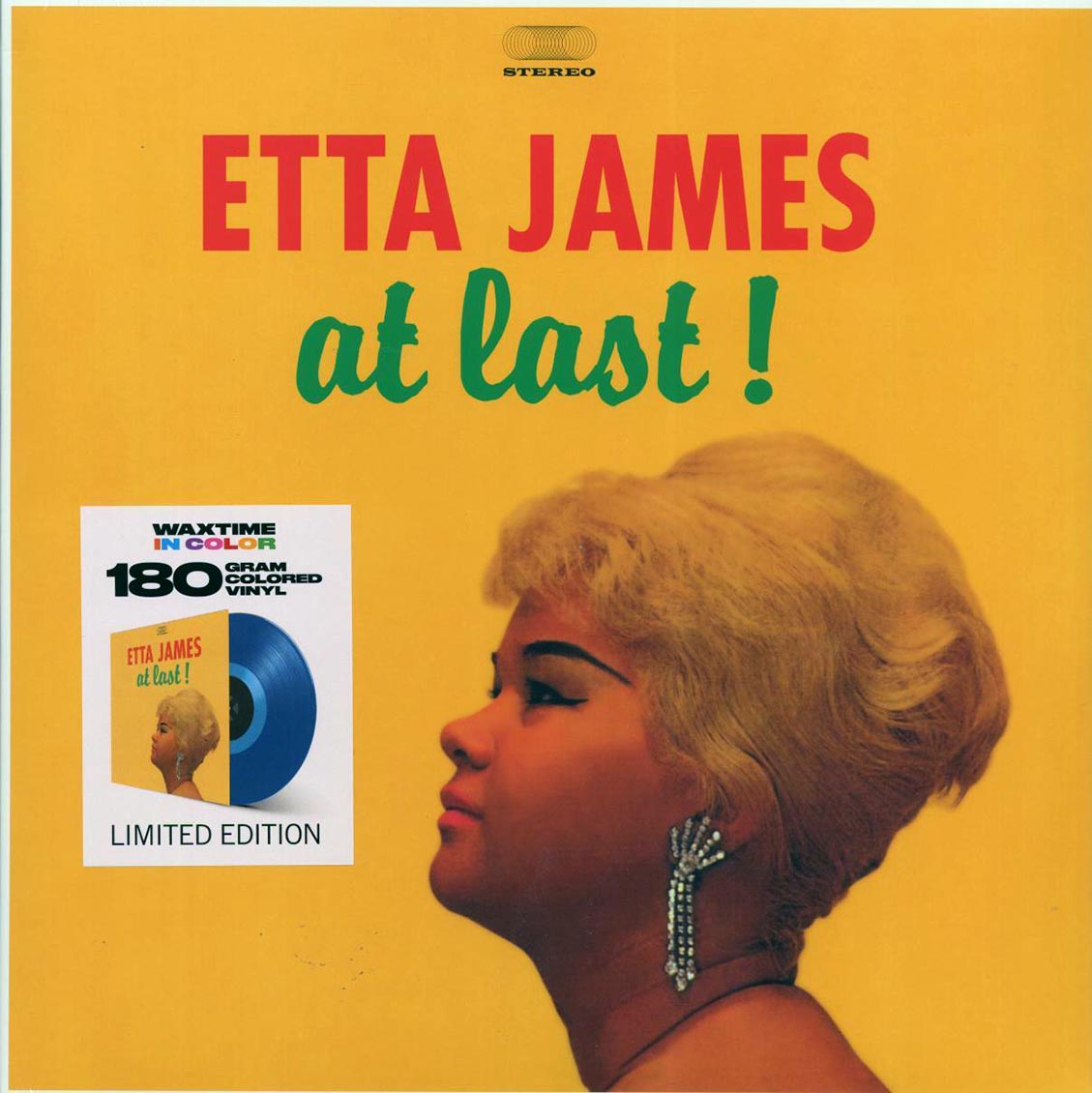 Etta James - At Last! (+4 bonus tracks) (180g) (blue vinyl) Vinyl Record