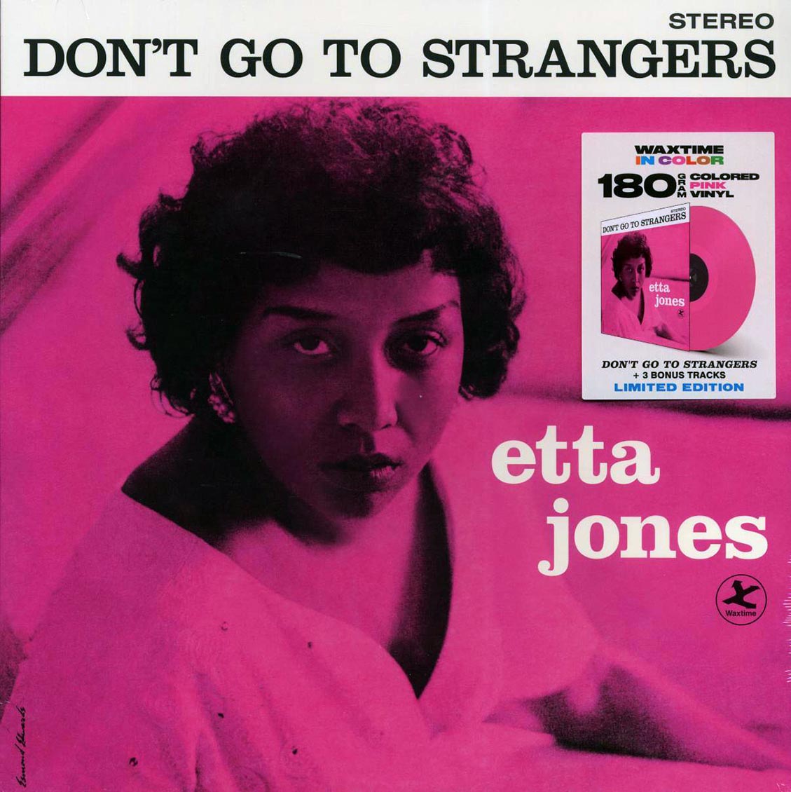 Etta Jones - Don't Go To Strangers (+3 bonus tracks) (180g) (pink vinyl) Vinyl Record