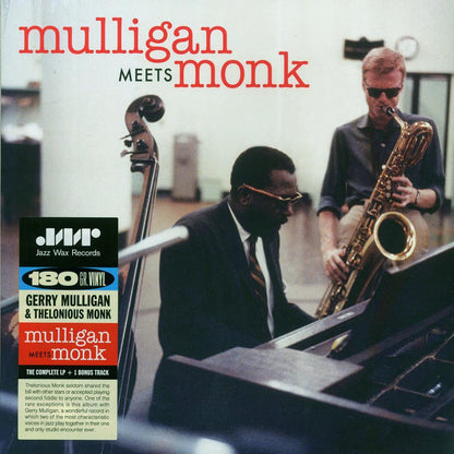 Thelonious Monk, Gerry Mulligan - Mulligan Meets Monk (+bonus track) (180g) Vinyl Record
