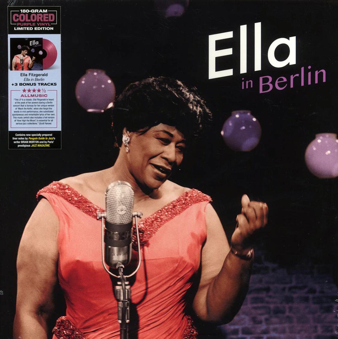 Ella Fitzgerald - Ella In Berlin (+3 bonus tracks) (180g) (purple vinyl) Vinyl Record