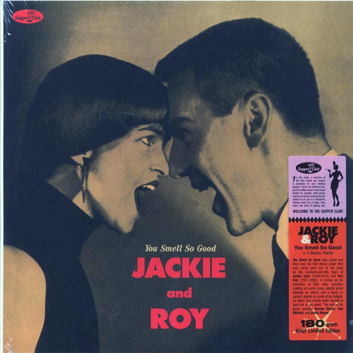 Jackie And Roy - You Smell So Good (+4 bonus tracks) (180g) Vinyl Record