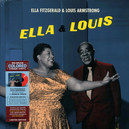 Ella Fitzgerald, Louis Armstrong - Ella & Louis (+bonus track) (180g) (red vinyl) Vinyl Record