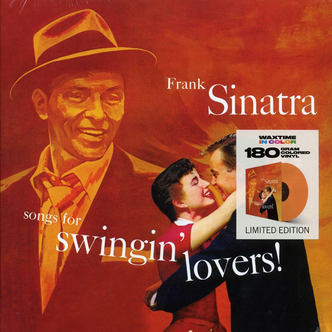 Frank Sinatra - Songs For Swingin' Lovers (+bonus track) (ltd. ed.) (180g) (orange vinyl) Vinyl Record