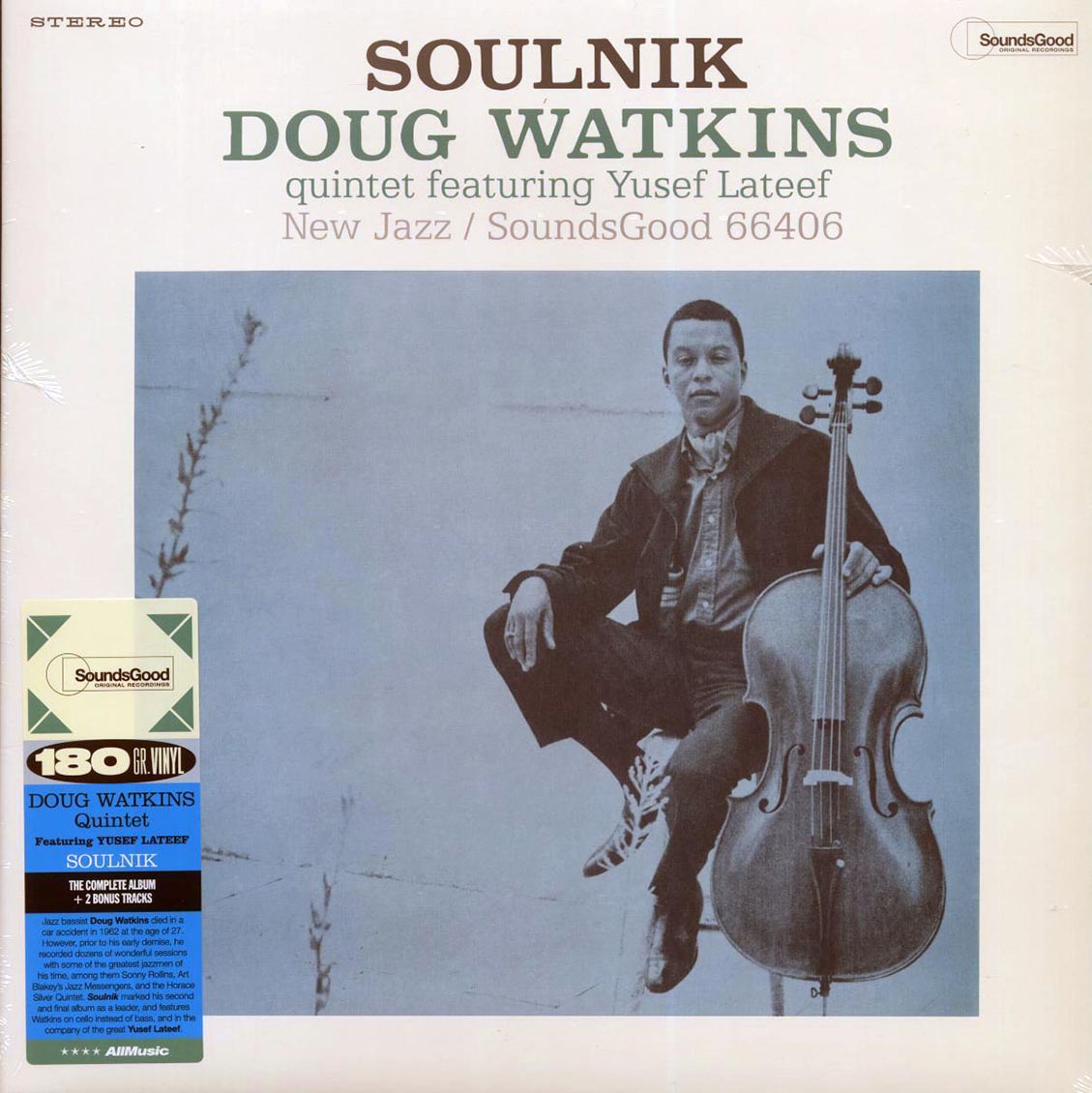 Doug Watkins Quintet - Soulnik (+2 bonus tracks) (180g) Vinyl Record