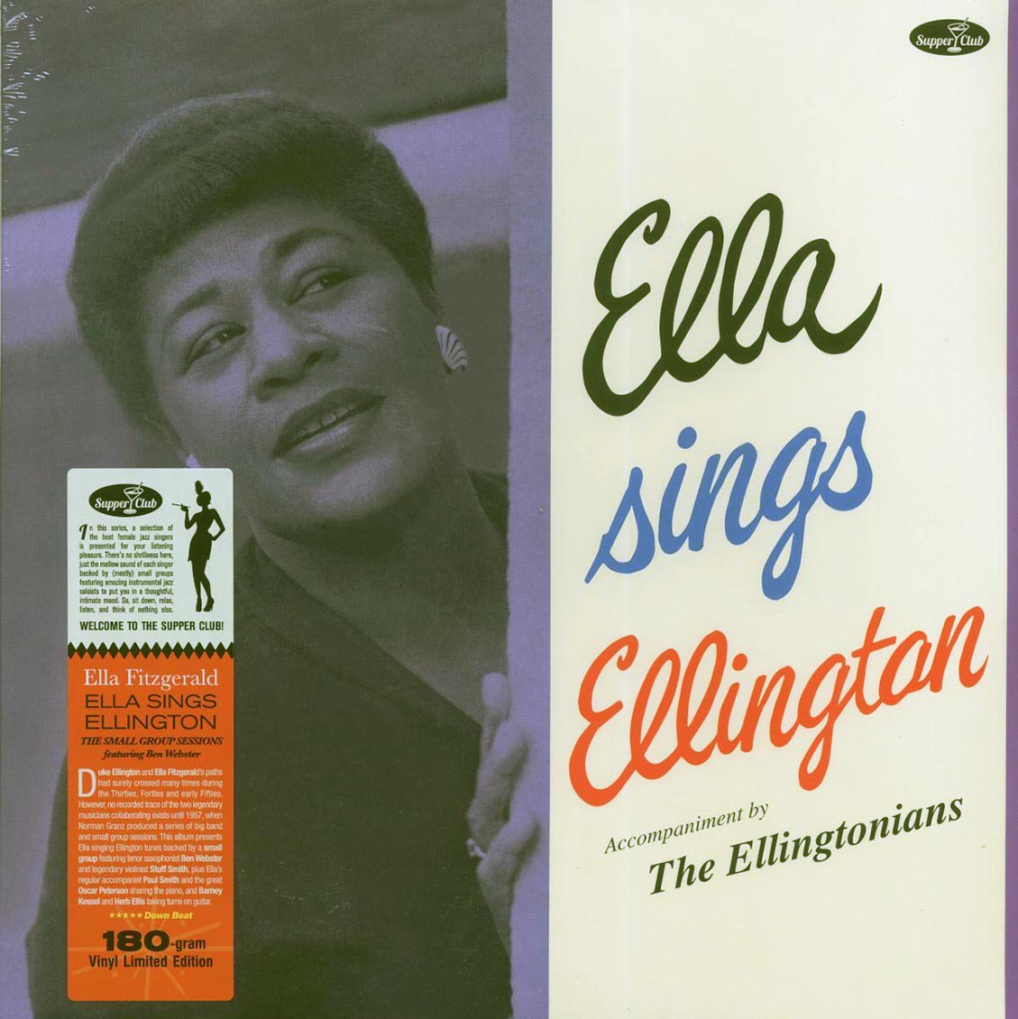 Ella Fitzgerald - Ella Sings Ellington (180g) Vinyl Record