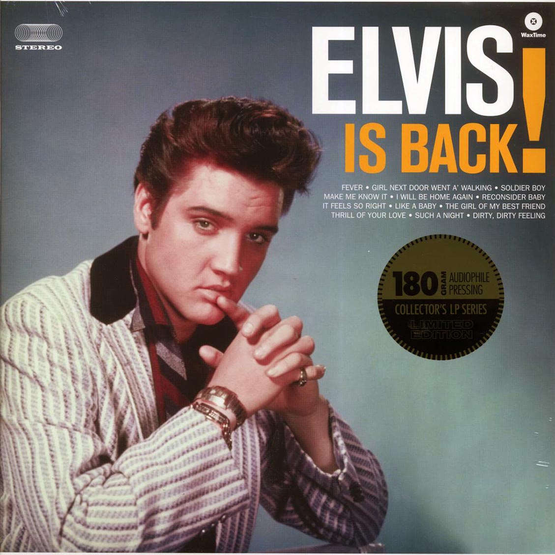 Elvis Presley - Elvis Is Back (+4 bonus tracks) (180g) Vinyl Record