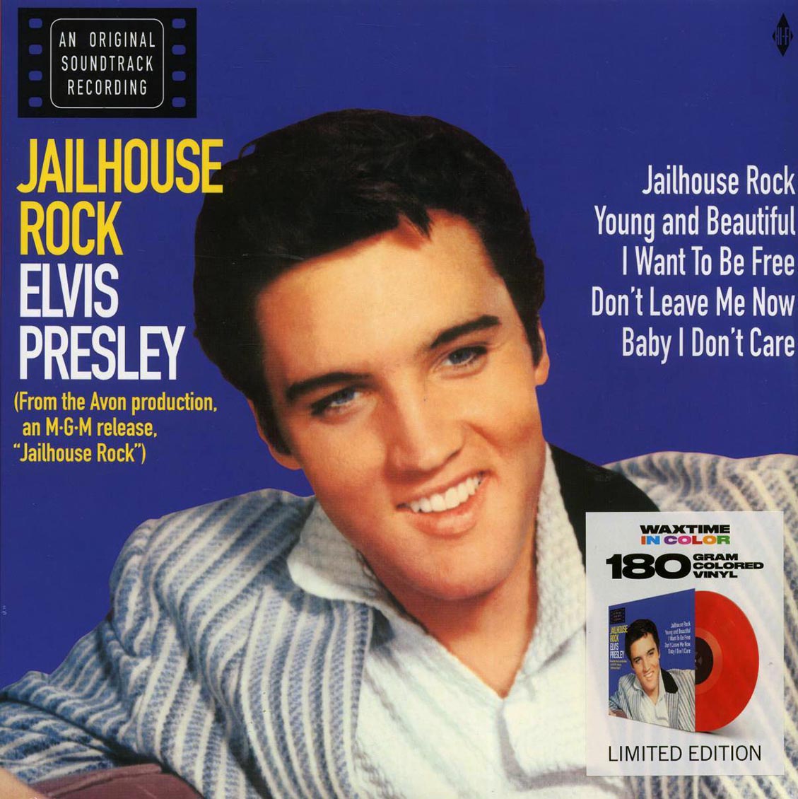Elvis Presley - Jailhouse Rock (+4 bonus tracks) (180g) (red vinyl) Vinyl Record
