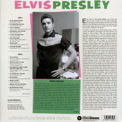 Elvis Presley - Elvis Presley (+4 bonus tracks) (180g) (picture disc) Vinyl Record