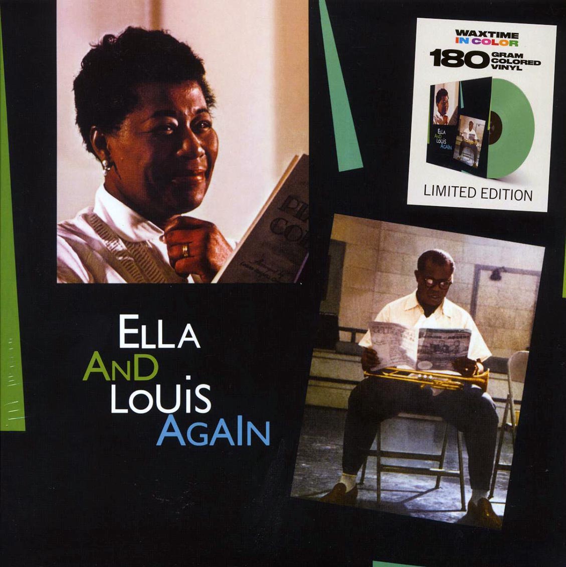 Ella Fitzgerald, Louis Armstrong - Ella And Louis Again (180g) (green vinyl) Vinyl Record