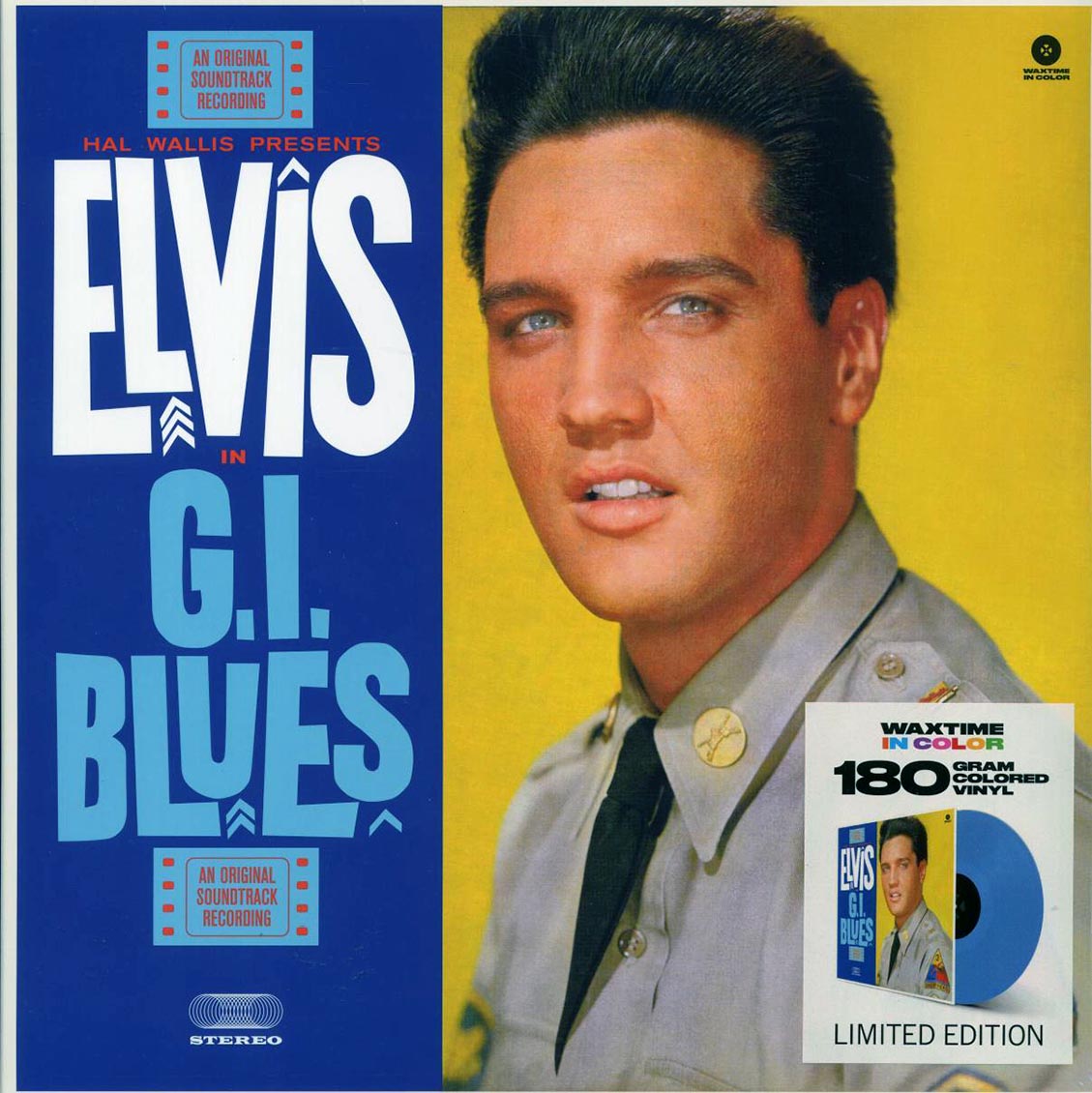 Elvis Presley - GI Blues (+4 bonus tracks) (ltd. ed.) (180g) (blue vinyl) Vinyl Record