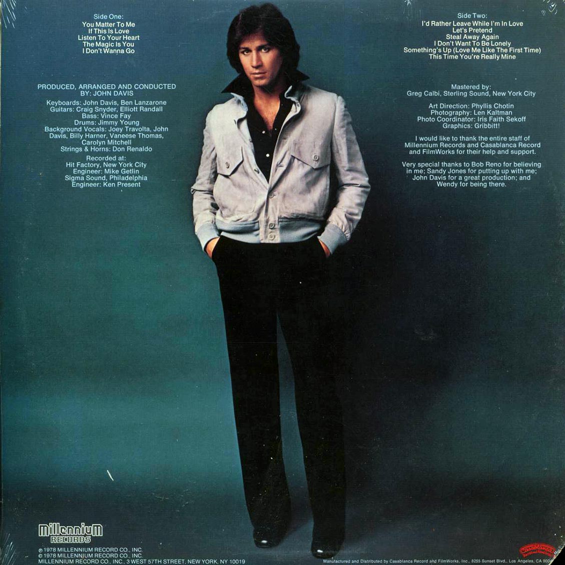 Joey Travolta - Joey Travolta (1978 ORIGINAL PRESS) (orig. press) Vinyl Record