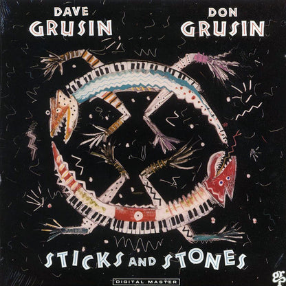 Dave Grusin, Don Grusin - Sticks And Stones (1988 ORIGINAL PRESS) (orig. press) Vinyl Record