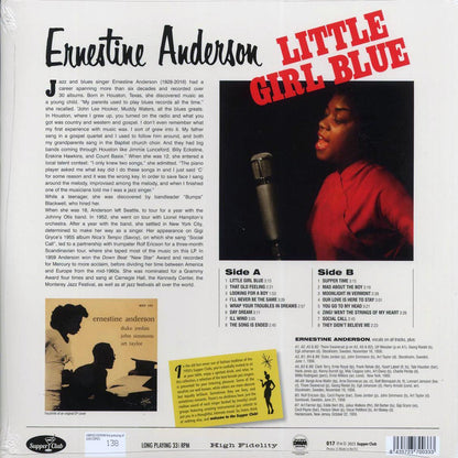 Ernestine Anderson - Little Girl Blue (180g) Vinyl Record