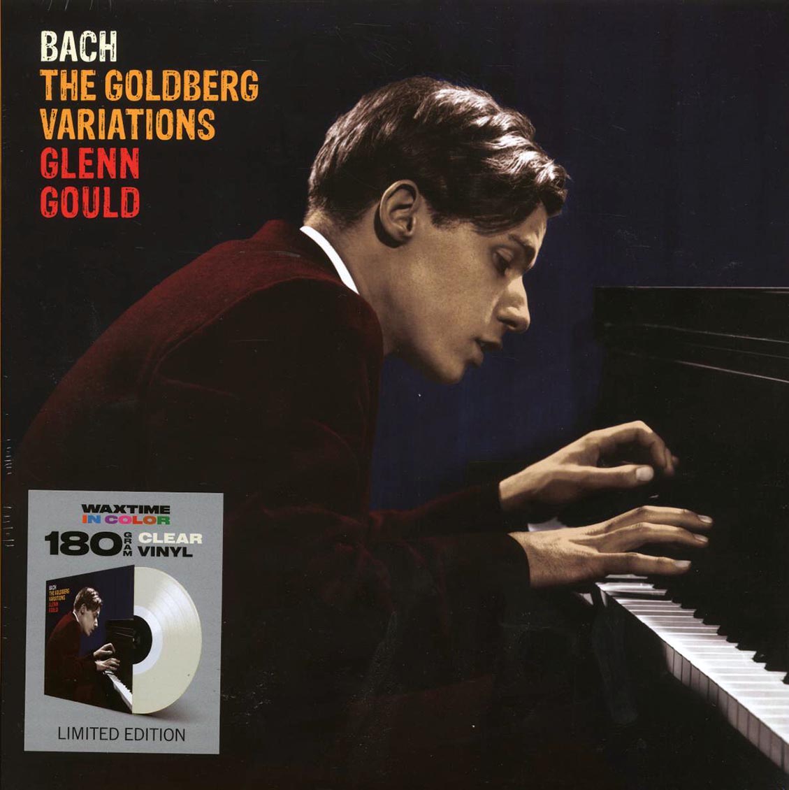 Bach, Glenn Gould - The Goldberg Variations (180g) (clear vinyl) Vinyl Record