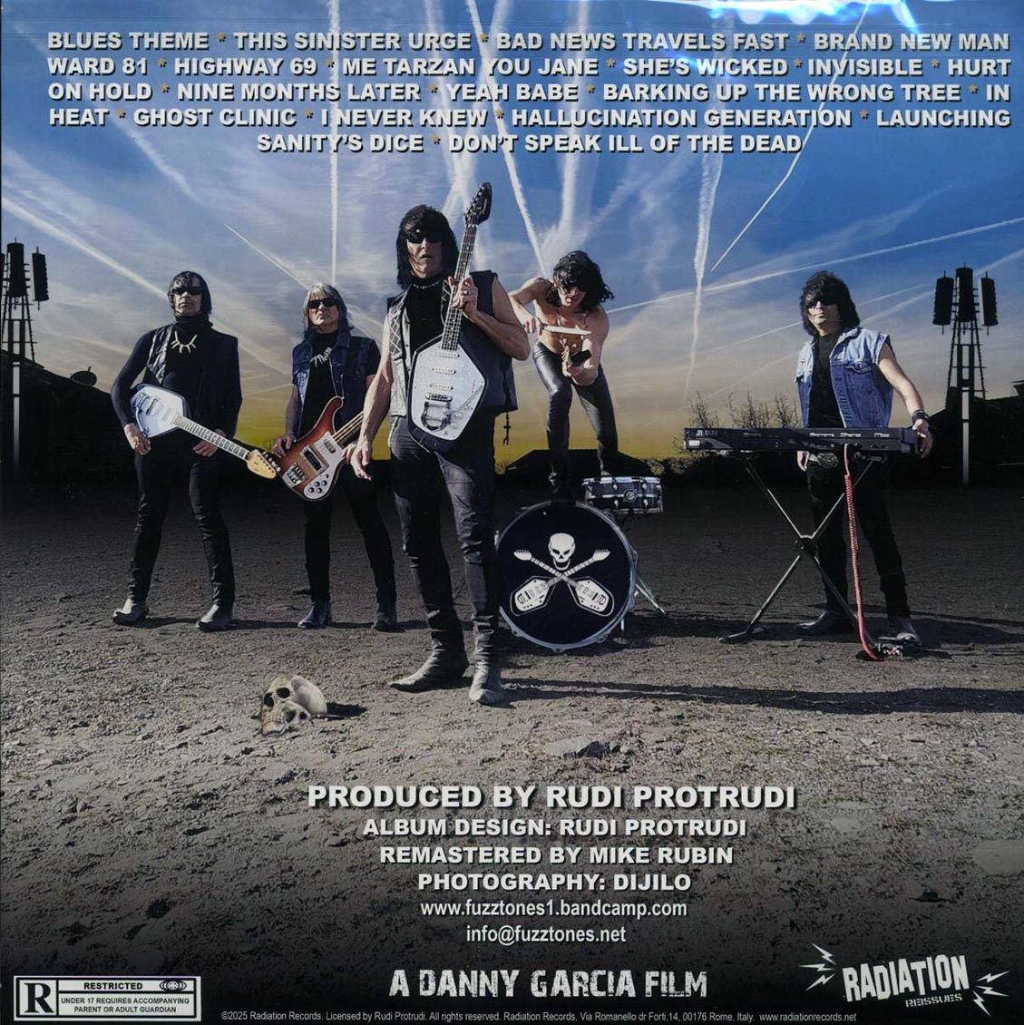 The Fuzztones - The Fuzztones Vs The World: Music From The Soundtrack Of The Motion Picture (2xLP) (remastered) (incl. a bonus 45rpm vinyl) Vinyl Record