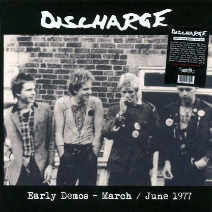 Discharge - Early Demos: March, June 1977 (red vinyl) Vinyl Record